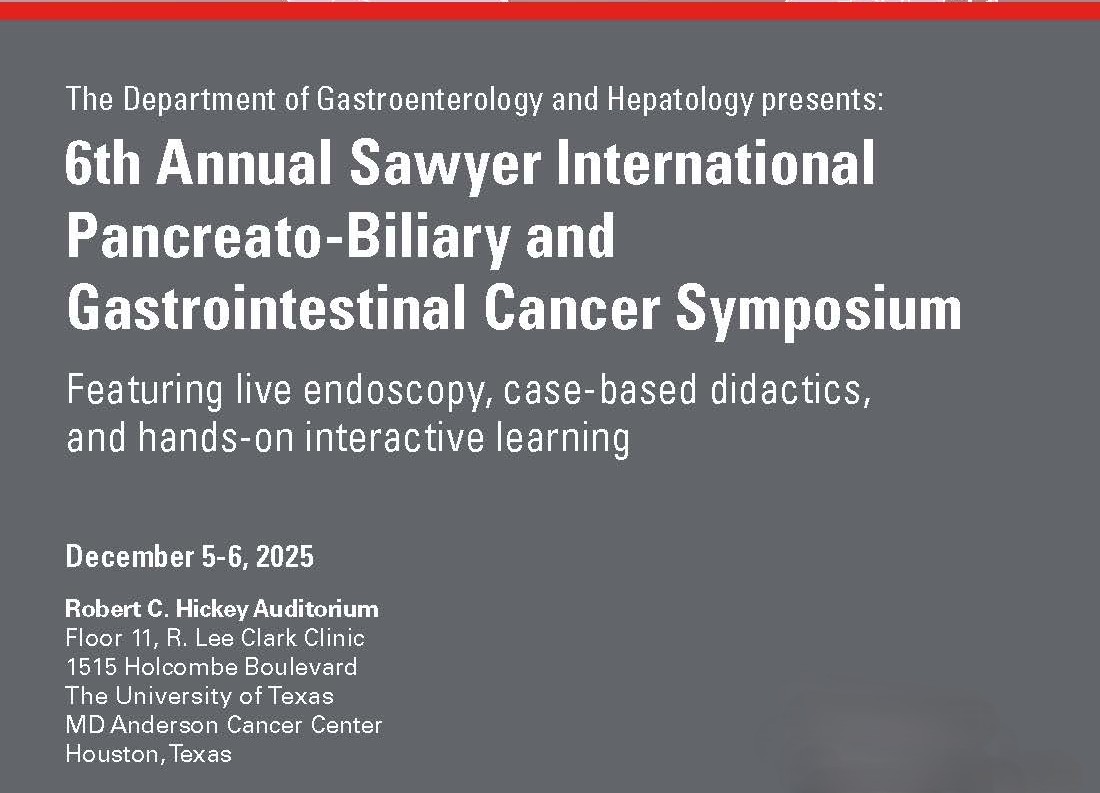 Agenda – MD Anderson